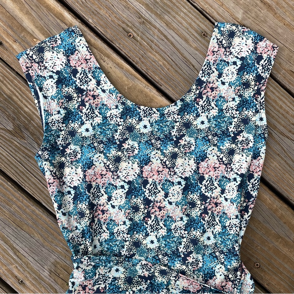 Patagonia Seabrook Twist Dress Funai Floral Womens Small - Picture 5 of 12